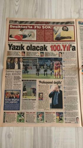 FOTOMAÇ SPOR GAZETESİ - TURKISH NEWSPAPER - DOĞUM GÜNÜ HEDİYESİ  - EKSİKSİZ TAM TAKIM GAZETE -17 EYLÜL 2002 SALI  AZİZ YILDIRIM - WERNER LORANT - OĞUZ ÇETİN - ORTEGA - HAİM REVIVO - WASHINGTON - YUSUF ŞİMŞEK - CEYHUN - RAPAIC - HAKAN BAYRAKTAR - ALİ GÜNEŞ - JOHNSON - SERGEN YALÇIN - PASCAL NOUMA - OSCAR CORDOBA - AMARAL - AHMET DURSUN - AHMET YILDIRIM - MİRCEA LUCESCU - OĞÜN TEMİZKANOĞLU - İSMAİL GÜLDÜREN - BÜLENT KORKMAZ - ERGÜN PENBE - HASAN ŞAŞ - BERKANT GÖKTAN - YAŞAR YALÇIN - SÜLEYMAN GÜLTEKİN - ÖMER ÇAVUŞOĞLU - ABDULLAH ÇEVRİM  TARAFTARIN YÜZDE 90’I LORANT’A GÜVENMİYOR (FENERBAHÇE’DE KAOS, ORTEGA YEDEK, REVIVO MORALSİZ, OĞÜN SAKATLIK ŞOKU) - OĞUZ ÇETİN: “ASIL HEDEF BEN DEĞİLİM” (ATV’DE GERÇEKLERİ AÇIKLADI, YILDIRIM’A DESTEK) - REVIVO’YA ORUÇ İZNİ (DİNİ BAYRAM NEDENİYLE ANTRENMANA KATILMADI) - FENERBAHÇE’DE MORAL ÇÖKÜNTÜSÜ (SOLNA MAÇI ÖNCESİ TAKIMDA İNANÇ KAYBI) - BEŞİKTAŞ-GÖZTEPE 2-2 (AHMET DURSUN VE SERGEN’İN GOLLERİNE ERCAN VE ZAFER KARŞILIK VERDİ, LUCESCU: “SORUN SAVUNMADA”) -