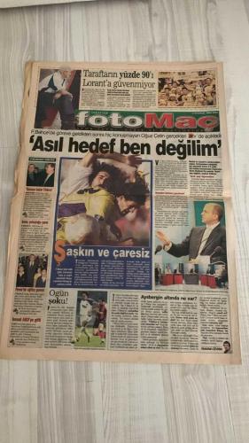 FOTOMAÇ SPOR GAZETESİ - TURKISH NEWSPAPER - DOĞUM GÜNÜ HEDİYESİ  - EKSİKSİZ TAM TAKIM GAZETE -17 EYLÜL 2002 SALI  AZİZ YILDIRIM - WERNER LORANT - OĞUZ ÇETİN - ORTEGA - HAİM REVIVO - WASHINGTON - YUSUF ŞİMŞEK - CEYHUN - RAPAIC - HAKAN BAYRAKTAR - ALİ GÜNEŞ - JOHNSON - SERGEN YALÇIN - PASCAL NOUMA - OSCAR CORDOBA - AMARAL - AHMET DURSUN - AHMET YILDIRIM - MİRCEA LUCESCU - OĞÜN TEMİZKANOĞLU - İSMAİL GÜLDÜREN - BÜLENT KORKMAZ - ERGÜN PENBE - HASAN ŞAŞ - BERKANT GÖKTAN - YAŞAR YALÇIN - SÜLEYMAN GÜLTEKİN - ÖMER ÇAVUŞOĞLU - ABDULLAH ÇEVRİM  TARAFTARIN YÜZDE 90’I LORANT’A GÜVENMİYOR (FENERBAHÇE’DE KAOS, ORTEGA YEDEK, REVIVO MORALSİZ, OĞÜN SAKATLIK ŞOKU) - OĞUZ ÇETİN: “ASIL HEDEF BEN DEĞİLİM” (ATV’DE GERÇEKLERİ AÇIKLADI, YILDIRIM’A DESTEK) - REVIVO’YA ORUÇ İZNİ (DİNİ BAYRAM NEDENİYLE ANTRENMANA KATILMADI) - FENERBAHÇE’DE MORAL ÇÖKÜNTÜSÜ (SOLNA MAÇI ÖNCESİ TAKIMDA İNANÇ KAYBI) - BEŞİKTAŞ-GÖZTEPE 2-2 (AHMET DURSUN VE SERGEN’İN GOLLERİNE ERCAN VE ZAFER KARŞILIK VERDİ, LUCESCU: “SORUN SAVUNMADA”) -