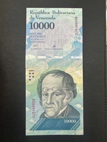 Venezuela 10.000 Bolivar. Çil. 10000
