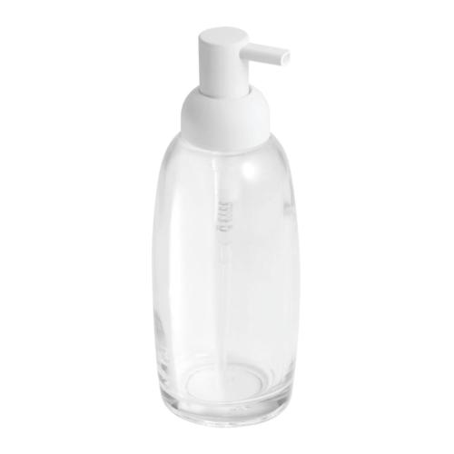 SIVI SABUNLUK BEYAZ CAM  7X7X21CM 300ML BANYO SETİ