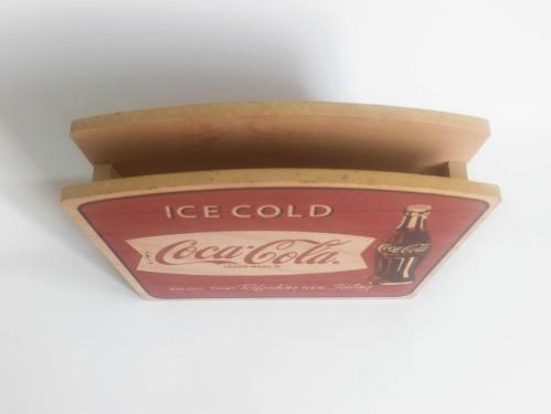 Coca Cola Ahşap Peçetelik