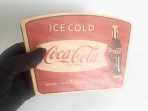 Coca Cola Ahşap Peçetelik