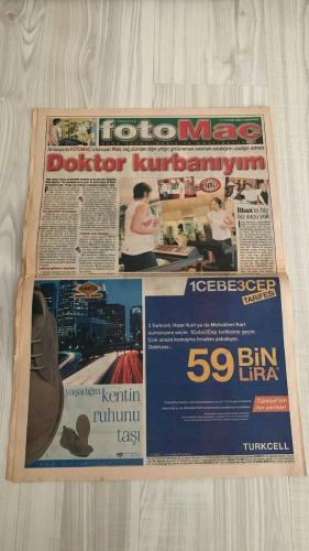 FOTOMAÇ SPOR GAZETESİ - TURKISH NEWSPAPER - DOĞUM GÜNÜ HEDİYESİ  - EKSİKSİZ TAM TAKIM GAZETE -21 EYLÜL 2002 CUMARTESİ  İLHAN MANSIZ - AZİZ YILDIRIM - WERNER LORANT - OĞUZ ÇETİN - ORTEGA - WASHINGTON - YUSUF ŞİMŞEK - CEYHUN - RAPAIC - ABDULLAH - OKTAY DERELİOĞLU - SERGEN YALÇIN - PASCAL NOUMA - OSCAR CORDOBA - AMARAL - AHMET DURSUN - AHMET YILDIRIM - MİRCEA LUCESCU - BÜLENT KORKMAZ - ERGÜN PENBE - HASAN ŞAŞ - BERKANT GÖKTAN - JURGEN TOFT - NİHAT ÖZDEMİR - HALDUN DOMAÇ - HASAN ŞAHİN - VAHAP HACIOĞLU  İLHAN MANSIZ: “DOKTOR KURBANIYIM” (ÜST ÜSTE ÜÇÜNCÜ AMELİYAT, SAĞ DİZİNDE İKİNCİ YIRTIK GÖRÜLMEMİŞ, MENİSKÜS PROBLEMİ) - İLHAN: “FUTBOLU ÇOK ÖZLEDİM, 10 GÜN SONRA TAKIMLA ÇALIŞMALARA BAŞLAYACAĞIM” - JURGEN TOFT: “İLHAN’IN HİÇBİR SUÇU YOK, İLK AMELİYATTA İKİNCİ YIRTIK GÖRÜLMEMİŞ” - LAİLA GECE KULÜBÜ POLEMİĞİ (İLHAN: “DEĞNEKLERLE GİTMEM ABARTILDI, BEN DE NORMAL BİR İNSANIM”) - FENERBAHÇE’DE LORANT KRİZİ (SOLNA MAÇI 3-3, YÖNETİM OPERASYONU GECİKTİRİYOR, BERABERLİKLERDEN TUR ÇIKMAMIŞ) - AZİZ YILD