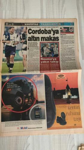 FOTOMAÇ SPOR GAZETESİ - TURKISH NEWSPAPER - DOĞUM GÜNÜ HEDİYESİ  - EKSİKSİZ TAM TAKIM GAZETE -23 EYLÜL 2002 PAZARTESİ  FATİH TERİM - WERNER LORANT - OĞUZ ÇETİN - AZİZ YILDIRIM - ORTEGA - WASHINGTON - YUSUF ŞİMŞEK - CEYHUN - RAPAIC - ABDULLAH - OKTAY DERELİOĞLU - SERGEN YALÇIN - PASCAL NOUMA - OSCAR CORDOBA - AMARAL - AHMET DURSUN - AHMET YILDIRIM - MİRCEA LUCESCU - BÜLENT KORKMAZ - ERGÜN PENBE - HASAN ŞAŞ - BERKANT GÖKTAN - ÜMİT DAVALA - PATRICK KLUIVERT - LUIS ENRIQUE - LOUIS VAN GAAL - RIQUELME - VAHAP HACIOĞLU - SÜLEYMAN GÜLTEKİN - DENİZ DERİNSU