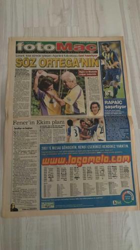 FOTOMAÇ SPOR GAZETESİ - TURKISH NEWSPAPER - DOĞUM GÜNÜ HEDİYESİ  - EKSİKSİZ TAM TAKIM GAZETE -26 EYLÜL 2002 PERŞEMBE  FATİH TERİM - WERNER LORANT - OĞUZ ÇETİN - AZİZ YILDIRIM - ORTEGA - WASHINGTON - YUSUF ŞİMŞEK - CEYHUN - RAPAIC - ABDULLAH - OKTAY DERELİOĞLU - SERGEN YALÇIN - PASCAL NOUMA - OSCAR CORDOBA - AMARAL - AHMET DURSUN - AHMET YILDIRIM - MİRCEA LUCESCU - ÜMİT DAVALA - BÜLENT KORKMAZ - ERGÜN PENBE - HASAN ŞAŞ - BERKANT GÖKTAN - İLHAN MANSIZ - VAHAP HACIOĞLU - SÜLEYMAN GÜLTEKİN - HALDUN DOMAÇ - YILDIRIM ÜNVERDİ - OSMAN ASLAN  GALATASARAY-BARCELONA SONRASI TERİM ÇOK SERT (YILDIZLARI KESİYOR, İSTANBULSPOR MAÇINDA FARKLI KADRO) - TERİM: “TESLİMİYETÇİ RUH YOK, EN İYİ SAVUNMA HÜCUMDUR” - ÜMİT DAVALA ORTA SAHADA, SARR SAĞ KANATTA - BARCELONA’DA RİQUELME YOK (SAKATLIK, İSTANBUL’A GETİRİLMEDİ) - VAN GAAL: “GALATASARAY GRUBUN EN FORMDA TAKIMI” - KLUIVERT: “BU MAÇ ERKEN FİNAL, KAZANAN TURU GARANTİLER” - BEŞİKTAŞ’TA JAPON HAYRANLIĞI (İLHAN MANSIZ ANTRENMANDA JAPON KIZLARIN İLGİSİ) - BEŞİK