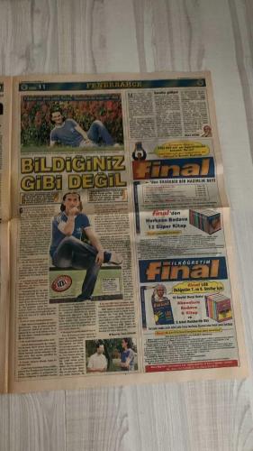 FOTOMAÇ SPOR GAZETESİ - TURKISH NEWSPAPER - DOĞUM GÜNÜ HEDİYESİ  - EKSİKSİZ TAM TAKIM GAZETE -28 EYLÜL 2002 CUMARTESİ  FATİH TERİM - WERNER LORANT - OĞUZ ÇETİN - AZİZ YILDIRIM - ORTEGA - WASHINGTON - YUSUF ŞİMŞEK - CEYHUN - RAPAIC - ABDULLAH - OKTAY DERELİOĞLU - SERGEN YALÇIN - PASCAL NOUMA - OSCAR CORDOBA - AMARAL - AHMET DURSUN - AHMET YILDIRIM - MİRCEA LUCESCU - ÜMİT KARAN - BÜLENT KORKMAZ - ÜMİT DAVALA - HASAN ŞAŞ - BERKANT GÖKTAN - REVIVO - STEVIC - RÜŞTÜ REÇBER - MUSTAFA DOĞAN - YILDIRIM ÜNVERDİ - HALDUN DOMAÇ - VAHAP HACIOĞLU - SÜLEYMAN GÜLTEKİN  GALATASARAY-İSTANBULSPOR 2-0 (BÜLENT KORKMAZ VE ÜMİT KARAN’IN GOLLERİYLE GALİBİYET, ARİF VE FELİPE KULÜBEDE) - TERİM: “TESLİMİYETÇİ RUH YOK, YILDIZLARI KESİYOR” - GALATASARAY FENERBAHÇE’NİN REKORUNA YAKLAŞIYOR - FENERBAHÇE’DE LORANT’A YÖNETİMDEN DESTEK (YILDIRIM: “SENİN ARKANDAYIZ”) - FENERBAHÇE’DE OCAK AYI TRANSFER HAREKETLİLİĞİ (RÜŞTÜ, MUSTAFA, REVIVO VE ÜMİT KALACAK; CEYHUN, ABDULLAH, YUSUF, OKTAY AYRILABİLİR) - RAPAİÇ: “HAKKIMI İSTİ