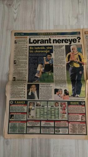 FOTOMAÇ SPOR GAZETESİ - TURKISH NEWSPAPER - DOĞUM GÜNÜ HEDİYESİ  - EKSİKSİZ TAM TAKIM GAZETE -29 EYLÜL 2002 PAZAR  FATİH TERİM - WERNER LORANT - OĞUZ ÇETİN - AZİZ YILDIRIM - ORTEGA - WASHINGTON - YUSUF ŞİMŞEK - CEYHUN - RAPAIC - ABDULLAH - OKTAY DERELİOĞLU - SERGEN YALÇIN - PASCAL NOUMA - OSCAR CORDOBA - AMARAL - AHMET DURSUN - ALİ EREN - AHMET YILDIRIM - MİRCEA LUCESCU - BÜLENT KORKMAZ - ÜMİT KARAN - ÜMİT DAVALA - HASAN ŞAŞ - BERKANT GÖKTAN - ELVIR BALİÇ - LUIS ENRIQUE - PATRICK KLUIVERT - VAHAP HACIOĞLU - SÜLEYMAN GÜLTEKİN - HAYDAR PINARCI - DENİZ DERİNSU  BEŞİKTAŞ-ANKARAGÜCÜ 1-0 (174 GÜNLÜK DEPLASMAN HASRETİ BİTTİ, GOL AHMET DURSUN’DAN, MAÇIN ADAMI ALİ EREN) - CORDOBA BAŞARILI, PANCU İLE AHMET DURSUN UYUMLU - GALATASARAY-İSTANBULSPOR 2-0 (BÜLENT VE ÜMİT KARAN’IN GOLLERİYLE GALİBİYET, ARİF VE FELİPE KULÜBEDE) - HASAN ŞAŞ: “AKLIM KARİŞIK DEĞİL, SADECE YORGUNUM” - TERİM HASAN’I KENARA ALDI, HATALARINI ANINDA UYARDI - BATISTA ORTA SAHADA İSTİKRAR SEMBOLÜ - ELVIR BALİÇ İSTANBULSPOR MAÇIN