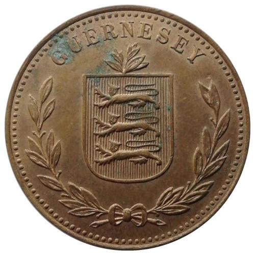 Guernsey 1949 Yılı 8 Double ÇİL RB