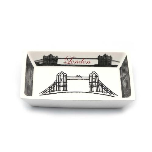 LONDRA MODEL SABUNLUK  POLİRESİN13X9X2CM BANYO SETİ