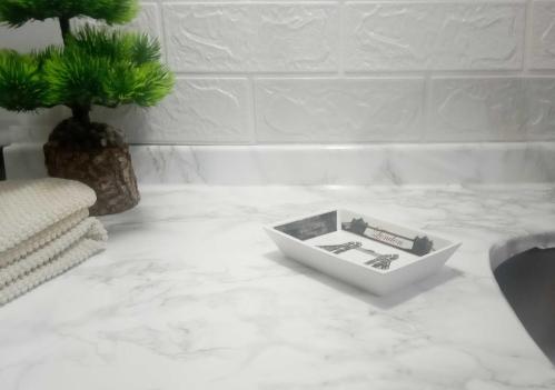 LONDRA MODEL SABUNLUK  POLİRESİN13X9X2CM BANYO SETİ