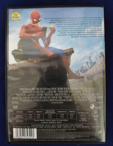 SPIDER-MAN: HOMECOMING - ÖRÜMCEK ADAM: EVE DÖNÜŞ DVD