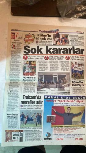 FANATİK SPOR GAZETESİ - TURKISH NEWSPAPER - DOĞUM GÜNÜ HEDİYESİ  - EKSİKSİZ TAM TAKIM GAZETE - 2 MART 1999 - SAYI: 1199 - İSMET TONGO - OSMAN TANBURACI - METİN TÜKENMEZ - YALÇIN DUMER - NECİL ÜLGEN - CAN UYGUR - MEHMET YILMAZ - YUSUF DURSUN - YALÇIN TÜRK - CÜNEYT KARAKAYA - BÜNYAMİN OSMAN - GERÇEK SPOR GAZETESİ - FANATİK - BU VATAN HEPİMİZİN - ALİ SAMİ YEN’DE OLAĞANÜSTÜ HAL - TERİM-LÖW DÜELLOSU - TOSHACK’İN AKLI KARTAL’DA - BASKETBOLDA 5 AVRUPA SINAVI - UEFA’DA ÇEYREK FİNAL HEYECANI - PASTACI TIRPAN HOCA OLDU - TRABZON’DA DEPREM - SÜMER DE GİDİYOR - JET-PA OYUNU - FENER’İN KREDİSİ BİTTİ - ASLAN’DA SEÇİM 1 MAYIS’TA - CİM BOM MUCİZESİ - HAGİ’YE TERAPİ - POPESCU ENDİŞESİ - BİR GOLE BEŞ PUAN - YILMADILAR SAVAŞTILAR - LİDERLİK ERZURUM’DAN GEÇİYOR - SARIGÜL’E PLAKET - FENERBAHÇE SEFERBERLİĞİ - DOPİNG KONTROLÜ - TUGAY TAM DÜZELMEDİ - BURAK BİR VURDU PİR VURDU - ATİLLA DONAT İSTİFA ETTİ - TRABZONSPOR - GALATASARAY - FENERBAHÇE - BEŞİKTAŞ - KOCAELİSPOR - ALTAY - ADANASPOR - KARABÜKSPOR - BURSAS