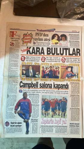 FANATİK SPOR GAZETESİ - TURKISH NEWSPAPER - DOĞUM GÜNÜ HEDİYESİ  - EKSİKSİZ TAM TAKIM GAZETE - 3 MART 1999 - SAYI: 1200 - AKTÜRK - ÜNAL - GORDON MİLNE - KEVİN CAMPBELL - RAHMAN SAĞIROĞLU - YUSUF DURSUN - CÜNEYT KARAKAYA - GERÇEK SPOR GAZETESİ - FANATİK - BU VATAN HEPİMİZİN - AKTÜRK’TEN TRABZONSPOR İSTİFASI - CAMPBELL SALONA KAPANDI - CİM BOM FENER’İ GEÇTİ - EFES PİLSEN 73-58 CSKA - FENERBAHÇE 81-89 REAL MADRİD - ZALGİRİS 76-62 ÜLKERSPOR - GALATASARAY BAYANLAR 92 - DOSTLUĞA ÇAĞRI - FUTBOLCULARIN NOTLARI - BABACAN’IN İNCELEMESİ - HEMOFARM 61-67 TOFAŞ (SAPORTA KUPASI) - MOLDOVAN YİNE FEDAKÂRLIK YAPTI - DOĞU’DA TERÖRE ENGEL - HAKEMLERE DESTEK - BEŞİKTAŞ İŞİ BİTİRECEK - DEV MAÇA GÜN KALDI - TRABZONSPOR - GALATASARAY - FENERBAHÇE - BEŞİKTAŞ - KOCAELİSPOR - ALTAY - ADANASPOR - KARABÜKSPOR - BURSASPOR - ANTALYASPOR - SAKARYASPOR - ERZURUMSPOR - GENÇLERBİRLİĞİ - SAMSUNSPOR - ANKARAGÜCÜ - ERZURUMSPOR 0-1 GALATASARAY - KARABÜKSPOR 0-0 FENERBAHÇE - BEŞİKTAŞ 2-1 BURSASPOR - ALTAY 1-0 ANKARAGÜCÜ - A