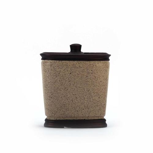 DİŞ FIRÇALIK BRONZ KUMLU POLİRESİN 10X12X5CM BANYO SETİ