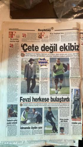 FANATİK SPOR GAZETESİ - TURKISH NEWSPAPER - DOĞUM GÜNÜ HEDİYESİ  - EKSİKSİZ TAM TAKIM GAZETE - 4 MART 1999 - SAYI: 1201 - MEHMET GENÇ - EROL DEMİRKOL - RAHMAN SAĞIROĞLU - YUSUF DURSUN - NECİL ÜLGEN - CÜNEYT KARAKAYA - OĞUZ DİZER - TEMEL ÖZALAR - GERÇEK SPOR GAZETESİ - FANATİK - BU VATAN HEPİMİZİN - BEŞİKTAŞ’TA VOGTS VE FELDKAMP RED - TRABZONSPOR’DA KRİZ - DERBİ MECLİS’İ KARIŞTIRDI - ULUSOY’DAN MESAJ VAR - BAKANLAR DERBİYİ YORUMLADI - TAFFAREL İDMANDA - KANARYA ŞEN ŞAKRAK - BEŞİKTAŞLILAR GÜLÜYOR - CIM BOM’DAN GOL PROVASI - FENER’E BAŞKAN MORALİ - GÜREŞÇİ ŞEREF’TEN FUTBOL ŞOV - TOSHACK REAL MADRİD’DE BERABER - BASKETBOLDA RÖVANŞ GÜNÜ - HAKAN ŞÜKÜR: BU KAVGA NE DİYE - FAIR-PLAY ÇAĞRISI - ‘BEN HİÇ DEĞİŞMEDİM’ - CİM BOM MORALLİ - FLORYA’DA GOL YAĞMURU - B.HAKAN FIRTINA GİBİ - POPESCU’LU ROMANYA GALİP - TRABZONSPOR - GALATASARAY - FENERBAHÇE - BEŞİKTAŞ - KOCAELİSPOR - ALTAY - ADANASPOR - KARABÜKSPOR - BURSASPOR - ANTALYASPOR - SAKARYASPOR - ERZURUMSPOR - GENÇLERBİRLİĞİ - SAMSUNSPOR - ANKARAG
