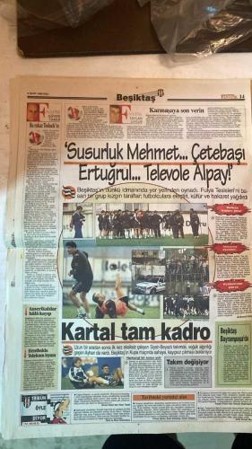 FANATİK SPOR GAZETESİ - TURKISH NEWSPAPER - DOĞUM GÜNÜ HEDİYESİ  - EKSİKSİZ TAM TAKIM GAZETE - 9 MART 1999 - SAYI: 1206 - MEHMET GENÇ - ENGİN VEREL - YUSUF DURSUN - RAHMAN SAĞIROĞLU - CÜNEYT KARAKAYA - NECİL ÜLGEN - GERÇEK SPOR GAZETESİ - FANATİK - BU VATAN HEPİMİZİN - FELDKAMP ARTIK BEŞİKTAŞLI - KALLI 15 MART’TA GELİYOR - YAMAN: İKİNCİ ADAM OLAMAM - FENER KENDİNİ VAKTİ - VOLEYBOLDA AVRUPA SINAVI - MOLDOVA MAÇININ HAKEMİ BELLİ OLDU - LÖW RAKİBE KARŞI ÖNLEM ALAMIYOR - EMRE-OKAN ASLAN’A YAN BAKAN - CİM BOM VE YAKTI - DERBİ KANA BULANIYORDU - TOFAŞ TRABZON GÖZÜNÜ KANARYA’YA DİKTİ - PLAY-OFF’TA AMANSIZ YARIŞ - MAÇA KONSANTRE DEĞİLDİ - EZELİ REKABETİ ANLAMAK - TEPİMİ HAKLI ÇIKARDI - HAKAN ŞÜKÜR UTANDIRMADI - MARKAJ KISKACINI BOZDUK - LÖW HAKAN’I GÖKLERE ÇIKARDI - ASLAN GÖBEKTEN VURDU - LİDER GİBİ OYNAYIN - HEDEF 3. ŞAMPİYONLUK - GERÇEK PROFESYONEL TAFFAREL - SÜREN: DUR, DAHA BİTMEDİ - CENAZEDEN ZAFERE HAGİ - ŞİMDİ HEDEF KUPA - TRABZONSPOR - GALATASARAY - FENERBAHÇE - BEŞİKTAŞ - KOCAELİSPOR