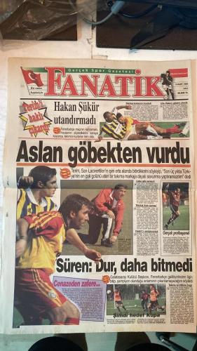 FANATİK SPOR GAZETESİ - TURKISH NEWSPAPER - DOĞUM GÜNÜ HEDİYESİ  - EKSİKSİZ TAM TAKIM GAZETE - 9 MART 1999 - SAYI: 1206 - MEHMET GENÇ - ENGİN VEREL - YUSUF DURSUN - RAHMAN SAĞIROĞLU - CÜNEYT KARAKAYA - NECİL ÜLGEN - GERÇEK SPOR GAZETESİ - FANATİK - BU VATAN HEPİMİZİN - FELDKAMP ARTIK BEŞİKTAŞLI - KALLI 15 MART’TA GELİYOR - YAMAN: İKİNCİ ADAM OLAMAM - FENER KENDİNİ VAKTİ - VOLEYBOLDA AVRUPA SINAVI - MOLDOVA MAÇININ HAKEMİ BELLİ OLDU - LÖW RAKİBE KARŞI ÖNLEM ALAMIYOR - EMRE-OKAN ASLAN’A YAN BAKAN - CİM BOM VE YAKTI - DERBİ KANA BULANIYORDU - TOFAŞ TRABZON GÖZÜNÜ KANARYA’YA DİKTİ - PLAY-OFF’TA AMANSIZ YARIŞ - MAÇA KONSANTRE DEĞİLDİ - EZELİ REKABETİ ANLAMAK - TEPİMİ HAKLI ÇIKARDI - HAKAN ŞÜKÜR UTANDIRMADI - MARKAJ KISKACINI BOZDUK - LÖW HAKAN’I GÖKLERE ÇIKARDI - ASLAN GÖBEKTEN VURDU - LİDER GİBİ OYNAYIN - HEDEF 3. ŞAMPİYONLUK - GERÇEK PROFESYONEL TAFFAREL - SÜREN: DUR, DAHA BİTMEDİ - CENAZEDEN ZAFERE HAGİ - ŞİMDİ HEDEF KUPA - TRABZONSPOR - GALATASARAY - FENERBAHÇE - BEŞİKTAŞ - KOCAELİSPOR