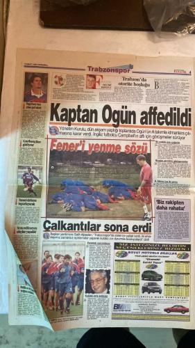 FANATİK SPOR GAZETESİ - TURKISH NEWSPAPER - DOĞUM GÜNÜ HEDİYESİ  - EKSİKSİZ TAM TAKIM GAZETE - 10 MART 1999 - SAYI: 1207 - MEHMET GENÇ - RAHMAN SAĞIROĞLU - YUSUF DURSUN - NECİL ÜLGEN - CÜNEYT KARAKAYA - OSMAN TANBURACI - UĞUR DUR - HULUSİ ALDAÇ - GERÇEK SPOR GAZETESİ - FANATİK - BU VATAN HEPİMİZİN - FENER’DE ÖNLEM - TRABZON’DA OGÜN AFFEDİLDİ - BEŞİKTAŞ’TA OLAY - YÖNETİM İSTİFA SESLERİ - SEBA GİTSİN KALLI GELMESİN - TOFAŞ’TAN BURUK VEDA - DENİZLİ UÇAĞA SON ANDA YETİŞTİ - GÖZLER İKİ HAKEMDE - ADANA’DA OLAY - FİLEDE 3 TAKIM SIRAT KÖPRÜSÜNDE - KANARYA’DA KABUS BİTİYOR - EMRE İLE TUGAY ROLLERİ DEĞİŞTİ - KUPA BİZİM LİG BİZİM - İKİ MUTLULUK BİRDEN - ALİ SAMİ YEN’DE FİNALİST BELLİ OLUYOR - TAFFAREL VS KINGSTON KALECİLER SAVAŞI - POPESCU’YA KART UYARISI - BÜLENT: HATAYI TELAFİ EDECEĞİZ - SAKARYA’YI EZBERLEDİLER - MESUT YILMAZ: CİM BOM ELENİR - TRABZONSPOR - GALATASARAY - FENERBAHÇE - BEŞİKTAŞ - KOCAELİSPOR - ALTAY - ADANASPOR - KARABÜKSPOR - BURSASPOR - ANTALYASPOR - SAKARYASPOR - ERZURUMSPOR -