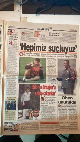 FANATİK SPOR GAZETESİ - TURKISH NEWSPAPER - DOĞUM GÜNÜ HEDİYESİ  - EKSİKSİZ TAM TAKIM GAZETE - 11 MART 1999 - SAYI: 1208 - İSMET TONGO - OSMAN TANBURACI - DOĞAN BABACAN - YALÇIN DUMER - RAHMAN SAĞIROĞLU - YUSUF DURSUN - MEHMET GENÇ - NECİL ÜLGEN - CÜNEYT KARAKAYA - GERÇEK SPOR GAZETESİ - FANATİK - BU VATAN HEPİMİZİN - ALİ SAMİ YEN’DE KİMSE BAŞA ÇIKAMIYOR - TERİM’İN TALEBELERİ GÜMBÜR GÜMBÜR - KUPA’DA DA ASLAN - ONUN ADI FİNALİST - DEREYİ GEÇERKEN - HELAL OLSUN HEPİNİZE - BEŞİKTAŞ ANKARAGÜCÜ KUPA MAÇI - BOKSÖRÜN FERYADI - LÖW DE HESAP SORDU - CİM BOMLU TARAFTARLAR ZEVKTEN DÖRT KÖŞE - TRABZONSPOR’DA RİZESPOR SEVİNCİ - DERBİ KIRAN KIRANA İDMAN - SÜNGER BAŞKAN’I SEVİNDİRDİ - TEKMELER HAVADA UÇTU - SIRA KAPTANLARDAYDI - İNANMAYAN ÇEKER GİDER - UCHE’Yİ YÖNETİME ŞİKAYET ETTİLER - CİM BOM ANKARA’DA PUAN KAYBEDECEK - ALİ SAMİ YEN’DE HASAR ÖDENECEK - ELEŞTİRİLER HAKLI AMA BİZE GÜVENİN - LÖW 9 PUAN GERİDE - MİLLİLER DÖNÜYOR - VESELİNOVİC’Lİ FENER 9 PUAN ÖNDE - PARREIRA İLE 50 GOL - SU SPORLARI İÇİ