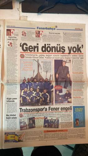 FANATİK SPOR GAZETESİ - TURKISH NEWSPAPER - DOĞUM GÜNÜ HEDİYESİ  - EKSİKSİZ TAM TAKIM GAZETE - 12 MART 1999 - SAYI: 1209 - TAYLAN UYGUR - ULVİ GÜVENEROĞLU - ATIF KEÇECİ - YEMEN EKŞİOĞLU - CENGİZ KAPTAN - OĞUZ DİZER - RAHMAN SAĞIROĞLU - GERÇEK SPOR GAZETESİ - FANATİK - BU VATAN HEPİMİZİN - HASAN ŞAŞ DOPİNG ŞOKU - FİNALİN ADI GALATASARAY-BEŞİKTAŞ - KARTAL RÖVANŞTA ANKARAGÜCÜ’NÜ GEÇTİ - TARAFTARIN KIZGINLIĞI GEÇMEDİ - TRABZON TETİKTE - HAKEMLERİN GÖREV DAĞILIMI - GALATASARAY BAYAN BASKETBOL TAKIMI FİNAL FOUR’DA - BU BİR DEVRİMDİR - HASAN ŞAŞ’A AFERİN İLACI - FATİH TERİM DUBLE DİYOR - CİM BOM’U YAKAN TÜRKÜ - FİŞEKLERİ SAYDILAR - GALATASARAY’A CEZA YOK - TOLGA TUĞSAVUL İCRA TAKİBİ - RAPOR KÖLN’DEN GELDİ - ADNAN POLAT’A FUTBOLCU DESTEĞİ - TRABZONSPOR - GALATASARAY - FENERBAHÇE - BEŞİKTAŞ - KOCAELİSPOR - ALTAY - ADANASPOR - KARABÜKSPOR - BURSASPOR - ANTALYASPOR - SAKARYASPOR - ERZURUMSPOR - GENÇLERBİRLİĞİ - SAMSUNSPOR - ANKARAGÜCÜ - GALATASARAY 2-1 SAKARYASPOR (KUPA) - BEŞİKTAŞ 2-0 ANKARAGÜCÜ
