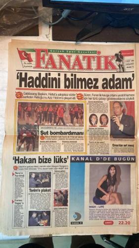 FANATİK SPOR GAZETESİ - TURKISH NEWSPAPER - DOĞUM GÜNÜ HEDİYESİ  - EKSİKSİZ TAM TAKIM GAZETE - 17 MART 1999 - SAYI: 1214 - MEHMET GENÇ - CÜNEYT KARAKAYA - RAHMAN SAĞIROĞLU - OĞUZ DİZER - YUSUF DURSUN - NECİL ÜLGEN - MEHMET DEMİRCAN - GERÇEK SPOR GAZETESİ - FANATİK - BU VATAN HEPİMİZİN - ARÇELİK İYİ BAŞLADI AMA BİTİREMEDİ - BEKO TOFAŞ TUTUNAMADI - SÜLEYMAN SEBA: BEŞİKTAŞ’I BAŞTAN YARAT - FELDKAMP HIZLI BAŞLADI - GORDON SERT ÇIKTI - TRABZONSPOR: BOŞ KONUŞUYORLAR - CİM BOM ÖDÜL AVCISI - DIMAS: ÜLKEMİZDE GİBİYİZ - YILDIRIM: FUTBOLCULAR BİZE BORÇLU - FENERBAHÇE’NİN GİZLİ KAHRAMANI - ADANA ZİRVEYİ KARIŞTIRACAK - SÜREN’DEN REFİOĞLU ŞİKAYETİ - FARUK SÜREN: HADDİNİ BİLMEZ ADAM - TERİM: KALEYİ GÖRÜNCE VUR - ŞUT BOMBARDIMANI - POPESCU KATILMADI - ELİMAS’TAN SERT MESAJ - HAKAN BİZE LÜKS - PİTURCA’YA POPE DESTEĞİ - FORMA TUGAY’A - TERİM’E PLAKET - KANAL D: HIGH LIFE PROGRAMI - TRABZONSPOR - GALATASARAY - FENERBAHÇE - BEŞİKTAŞ - KOCAELİSPOR - ALTAY - ADANASPOR - KARABÜKSPOR - BURSASPOR - ANTALYASPOR