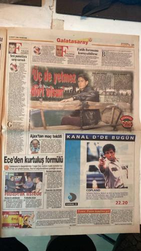 FANATİK SPOR GAZETESİ - TURKISH NEWSPAPER - DOĞUM GÜNÜ HEDİYESİ  - EKSİKSİZ TAM TAKIM GAZETE - 18 MART 1999 - SAYI: 1215 - ERTUĞRUL AKÇAYLI - İSMET TONGO - ORHAN YILDIRIM - MEHMET GENÇ - RAHMAN SAĞIROĞLU - CÜNEYT KARAKAYA - NECİL ÜLGEN - GERÇEK SPOR GAZETESİ - FANATİK - BU VATAN HEPİMİZİN - HASAN ŞAŞ DOPİNG TEDBİRSİZ OLARAK CEZA KURULU’NDA - AYHAN’IN ACI İTİRAF - SERGEN’E KIRIK NOT - FENER 1-0 GALİP GELDİ - KANARYA’DA RÜŞTÜ ŞOKU - KUPA 2’DE RÖVANŞ GECESİ - FARUK SÜREN VE AZİZ YILDIRIM: DOSTLUK MESAJI - FELDKAMP’IN KIZI GECE HAYATINI SORDU - TRABZONSPOR’UN DOSYASI - ARÇELİK YENİLDİ DÖRDÜNCÜ OLDU - BEŞİKTAŞ’TA ÜÇLÜ İSTİFA - ÜMİT DAVALA REKOR BEKLİYOR - GALATASARAY PAF TAKIMI JUVENTUS İLE RÖVANŞ - MEHMET CANSUN: KALLİ GELSE NAFİLE - HASAN YANDI A-FERİN SATTI - İNGİLİZLER ASLAN’A HAYRAN KALDI - HAKAN ŞÜKÜR: GALATASARAY’DAN AYRILMAZ - SELMET ŞÜKÜR: BURADAN EMEKLİ OLUR - OKAN BURUK 750 MİLYAR İSTEYECEK - YERLİ DEFANS KURGUSU - FELDKAMP: GELECEK SENEYE BAKSIN - TRABZONSPOR - GALATASARAY - FEN