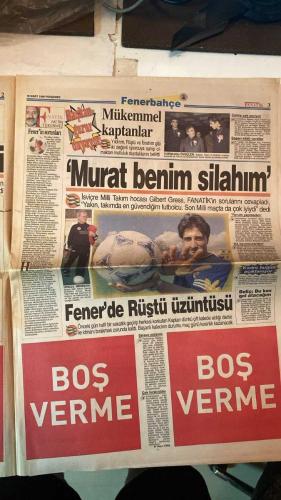 FANATİK SPOR GAZETESİ - TURKISH NEWSPAPER - DOĞUM GÜNÜ HEDİYESİ  - EKSİKSİZ TAM TAKIM GAZETE - 18 MART 1999 - SAYI: 1215 - ERTUĞRUL AKÇAYLI - İSMET TONGO - ORHAN YILDIRIM - MEHMET GENÇ - RAHMAN SAĞIROĞLU - CÜNEYT KARAKAYA - NECİL ÜLGEN - GERÇEK SPOR GAZETESİ - FANATİK - BU VATAN HEPİMİZİN - HASAN ŞAŞ DOPİNG TEDBİRSİZ OLARAK CEZA KURULU’NDA - AYHAN’IN ACI İTİRAF - SERGEN’E KIRIK NOT - FENER 1-0 GALİP GELDİ - KANARYA’DA RÜŞTÜ ŞOKU - KUPA 2’DE RÖVANŞ GECESİ - FARUK SÜREN VE AZİZ YILDIRIM: DOSTLUK MESAJI - FELDKAMP’IN KIZI GECE HAYATINI SORDU - TRABZONSPOR’UN DOSYASI - ARÇELİK YENİLDİ DÖRDÜNCÜ OLDU - BEŞİKTAŞ’TA ÜÇLÜ İSTİFA - ÜMİT DAVALA REKOR BEKLİYOR - GALATASARAY PAF TAKIMI JUVENTUS İLE RÖVANŞ - MEHMET CANSUN: KALLİ GELSE NAFİLE - HASAN YANDI A-FERİN SATTI - İNGİLİZLER ASLAN’A HAYRAN KALDI - HAKAN ŞÜKÜR: GALATASARAY’DAN AYRILMAZ - SELMET ŞÜKÜR: BURADAN EMEKLİ OLUR - OKAN BURUK 750 MİLYAR İSTEYECEK - YERLİ DEFANS KURGUSU - FELDKAMP: GELECEK SENEYE BAKSIN - TRABZONSPOR - GALATASARAY - FEN