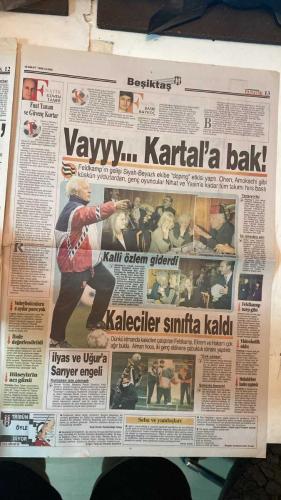 FANATİK SPOR GAZETESİ - TURKISH NEWSPAPER - DOĞUM GÜNÜ HEDİYESİ  - EKSİKSİZ TAM TAKIM GAZETE - 19 MART 1999 - SAYI: 1216 - YUSUF DURSUN - KEVIN CAMPBELL - MEHMET DEMİRCAN - CÜNEYT KARAKAYA - CENGİZ KAPTAN - OĞUZ DİZER - NECİL ÜLGEN - GERÇEK SPOR GAZETESİ - FANATİK - BU VATAN HEPİMİZİN - BALİÇ: SARI KART İSTEDİM AMA VERİLMEDİ - LÖW: EN KÖTÜ İKİNCİ OLURUZ - CAMPBELL: TRABZONSPOR’U SEVMİYORUM - MOLDOVA MAÇININ DÜĞMESİ BASILDI - ŞEREF EROĞLU AKİF’İ RAHAT YENDİ - 25. HAFTA AÇILIYOR - MARAKSHİ’NİN KELLE AVCILIĞI İTİRAFI - CİM BOM’DA GENEL AF - TERÖR KORKUSU: AVRUPA BOYKOTU - LİDER SAHNEDE: GALATASARAY-ADANASPOR - 1990’LI YILLARIN EN BAŞARILI TAKIMI GALATASARAY - BEŞİKTAŞ İKİNCİ SIRADA - 8 FUTBOLCU CEZA SINIRINDA - HASAN ŞAŞ’A UMUT IŞIĞI - TRABZONSPOR - GALATASARAY - FENERBAHÇE - BEŞİKTAŞ - KOCAELİSPOR - ALTAY - ADANASPOR - KARABÜKSPOR - BURSASPOR - ANTALYASPOR - SAKARYASPOR - ERZURUMSPOR - GENÇLERBİRLİĞİ - SAMSUNSPOR - ANKARAGÜCÜ - GALATASARAY VS ADANASPOR - FENERBAHÇE VS SAKARYASPOR - TRABZ