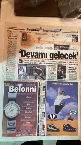 FANATİK SPOR GAZETESİ - TURKISH NEWSPAPER - DOĞUM GÜNÜ HEDİYESİ  - EKSİKSİZ TAM TAKIM GAZETE - 22 MART 1999 - SAYI: 1219 - MEHMET GENÇ - RAHMAN SAĞIROĞLU - YUSUF DURSUN - NECİL ÜLGEN - CÜNEYT KARAKAYA - OĞUZ DİZER - GERÇEK SPOR GAZETESİ - FANATİK - BU VATAN HEPİMİZİN - KARTAL YÜKSELİYOR: BEŞİKTAŞ 2-1 ERZURUMSPOR - ALTIN ADAM OKTAY - ŞİFO MEHMET’İN GOLÜ - COŞKUN’UN PENALTISI - FELDKAMP İLE GELEN DESTEK - LÖW TOPUN AĞZINDA - FENERBAHÇE YÖNETİMİ SON KEZ UYARACAK - SAKARYASPOR YENİLGİSİ KRİZİ - FENER YA BAŞARACAK YA GİDECEK - RÜŞTÜ: MAZERETİMİZ YOK - CEZAYI HAK ETTİK - TOPUN AĞZINDAKİLER: UÇHE, HÖGH, MUSTAFA DOĞAN - POTADA FENERBAHÇE BEŞİKTAŞ’A ACIMADI - TRABZONSPOR - GALATASARAY - FENERBAHÇE - BEŞİKTAŞ - KOCAELİSPOR - ALTAY - ADANASPOR - KARABÜKSPOR - BURSASPOR - ANTALYASPOR - SAKARYASPOR - ERZURUMSPOR - GENÇLERBİRLİĞİ - SAMSUNSPOR - ANKARAGÜCÜ - BEŞİKTAŞ 2-1 ERZURUMSPOR - C.DARDANEL 4-1 ALTAY - ANTALYASPOR 2-1 KOCAELİSPOR