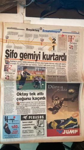 FANATİK SPOR GAZETESİ - TURKISH NEWSPAPER - DOĞUM GÜNÜ HEDİYESİ  - EKSİKSİZ TAM TAKIM GAZETE - 22 MART 1999 - SAYI: 1219 - MEHMET GENÇ - RAHMAN SAĞIROĞLU - YUSUF DURSUN - NECİL ÜLGEN - CÜNEYT KARAKAYA - OĞUZ DİZER - GERÇEK SPOR GAZETESİ - FANATİK - BU VATAN HEPİMİZİN - KARTAL YÜKSELİYOR: BEŞİKTAŞ 2-1 ERZURUMSPOR - ALTIN ADAM OKTAY - ŞİFO MEHMET’İN GOLÜ - COŞKUN’UN PENALTISI - FELDKAMP İLE GELEN DESTEK - LÖW TOPUN AĞZINDA - FENERBAHÇE YÖNETİMİ SON KEZ UYARACAK - SAKARYASPOR YENİLGİSİ KRİZİ - FENER YA BAŞARACAK YA GİDECEK - RÜŞTÜ: MAZERETİMİZ YOK - CEZAYI HAK ETTİK - TOPUN AĞZINDAKİLER: UÇHE, HÖGH, MUSTAFA DOĞAN - POTADA FENERBAHÇE BEŞİKTAŞ’A ACIMADI - TRABZONSPOR - GALATASARAY - FENERBAHÇE - BEŞİKTAŞ - KOCAELİSPOR - ALTAY - ADANASPOR - KARABÜKSPOR - BURSASPOR - ANTALYASPOR - SAKARYASPOR - ERZURUMSPOR - GENÇLERBİRLİĞİ - SAMSUNSPOR - ANKARAGÜCÜ - BEŞİKTAŞ 2-1 ERZURUMSPOR - C.DARDANEL 4-1 ALTAY - ANTALYASPOR 2-1 KOCAELİSPOR