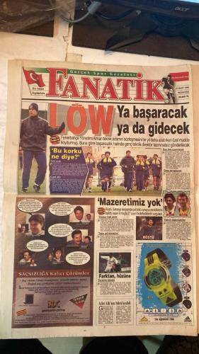 FANATİK SPOR GAZETESİ - TURKISH NEWSPAPER - DOĞUM GÜNÜ HEDİYESİ  - EKSİKSİZ TAM TAKIM GAZETE - 22 MART 1999 - SAYI: 1219 - MEHMET GENÇ - RAHMAN SAĞIROĞLU - YUSUF DURSUN - NECİL ÜLGEN - CÜNEYT KARAKAYA - OĞUZ DİZER - GERÇEK SPOR GAZETESİ - FANATİK - BU VATAN HEPİMİZİN - KARTAL YÜKSELİYOR: BEŞİKTAŞ 2-1 ERZURUMSPOR - ALTIN ADAM OKTAY - ŞİFO MEHMET’İN GOLÜ - COŞKUN’UN PENALTISI - FELDKAMP İLE GELEN DESTEK - LÖW TOPUN AĞZINDA - FENERBAHÇE YÖNETİMİ SON KEZ UYARACAK - SAKARYASPOR YENİLGİSİ KRİZİ - FENER YA BAŞARACAK YA GİDECEK - RÜŞTÜ: MAZERETİMİZ YOK - CEZAYI HAK ETTİK - TOPUN AĞZINDAKİLER: UÇHE, HÖGH, MUSTAFA DOĞAN - POTADA FENERBAHÇE BEŞİKTAŞ’A ACIMADI - TRABZONSPOR - GALATASARAY - FENERBAHÇE - BEŞİKTAŞ - KOCAELİSPOR - ALTAY - ADANASPOR - KARABÜKSPOR - BURSASPOR - ANTALYASPOR - SAKARYASPOR - ERZURUMSPOR - GENÇLERBİRLİĞİ - SAMSUNSPOR - ANKARAGÜCÜ - BEŞİKTAŞ 2-1 ERZURUMSPOR - C.DARDANEL 4-1 ALTAY - ANTALYASPOR 2-1 KOCAELİSPOR