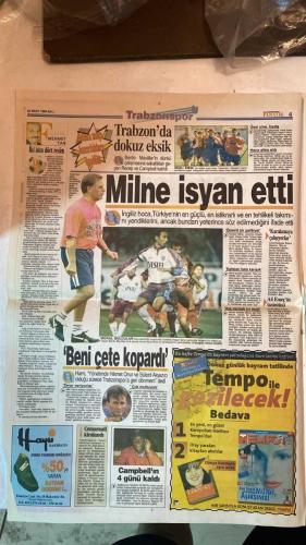 FANATİK SPOR GAZETESİ - TURKISH NEWSPAPER - DOĞUM GÜNÜ HEDİYESİ  - EKSİKSİZ TAM TAKIM GAZETE - 23 MART 1999 - SAYI: 1220 - MURAT AKBAŞ - YUSUF DURSUN - MEHMET GENÇ - RAHMAN SAĞIROĞLU - CÜNEYT KARAKAYA - OĞUZ DİZER - CENGİZ KAPTAN - GERÇEK SPOR GAZETESİ - FANATİK - BU VATAN HEPİMİZİN - BALİÇ SAKAT: BEŞİKTAŞ DERBİSİNDE ZOR - KALLİ’NİN UĞURU: SİYAH EŞOFMAN VE YUMRUK ŞOV - SCHUMACHER’İN BAŞI DERTTE - NATO HAREKÂTI MAÇI ERTELEYEBİLİR - TRABZONSPOR: BEĞENDİREMEDİK ELEŞTİRİSİ - EFES KAUNAS ÖNÜNDE - TERİM’İN EN BÜYÜK AŞKI: BABASI - GALATASARAY EVİNDE PUAN KAYBEDİYOR - LİGİN DİBİNDE AMANSIZ MÜCADELE - PLAY-OFF HEYECANI - FELDKAMP: İYİ GÜNLER BEKLİYOR - TOSHACK GEREMİ’Yİ REAL MADRİD’E İSTİYOR - TERİM: BAŞARI EKİP ÜRÜNÜDÜR - HAKAN ŞÜKÜR: İTALYA DEFTERİNİ KAPATTIM - YOLALAN’A BASKI - HASAN ŞAŞ PFDK’DA - AŞKIN’IN DAVASI 6 MAYIS’A ERTELENDİ - ADNAN POLAT’TAN VIP DAVET - MEHMET CANSUN: TRANSFERDE TERİM’İN İŞARETİ BEKLENECEK - ASLAN’A BAHAR AŞISI - HAKAN ŞÜKÜR: MECBUR BIRAKILDIM JUVENTUS’A - FELDKAMP’