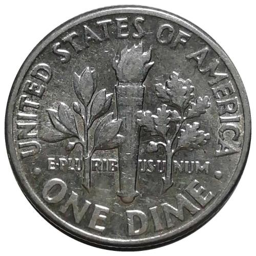 ABD 1956 Yılı 10 Cent Roosevelt ÇİL (-)