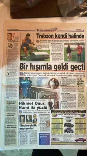 FANATİK SPOR GAZETESİ - TURKISH NEWSPAPER - DOĞUM GÜNÜ HEDİYESİ  - EKSİKSİZ TAM TAKIM GAZETE - 24 MART 1999 - SAYI: 1221 - MEHMET GENÇ - RAHMAN SAĞIROĞLU - CÜNEYT KARAKAYA - OĞUZ DİZER - NECİL ÜLGEN - İSMET TONGO - CENGİZ KAPTAN - GERÇEK SPOR GAZETESİ - FANATİK - BU VATAN HEPİMİZİN - HASAN ŞAŞ’A 6 AY CEZA - SERHAN KURTULUŞ’A 1 YIL HAK MAHRUMİYETİ - GRİP DOPİNG SKANDALI - TERİM: BİZİM İŞİMİZ ÇOK ZOR - KLİNSMANN SESLERİ - BÜLENT’İN REKORU - EFES’E HAKEM ENGELİ 69-68 - TOSHACK: KARTAL’I ÇOK ÖZLÜYORUM - YILDIRIM: FENER’İN BAŞARISI ŞAMPİYONLUKTUR - UCHE: MASAL UYDURUYORLAR - DENİZLİ BEYİN YIKIYOR: MOLDOVA TAKTİĞİ - BAYRAMA ERKEN GİRECEĞİZ - CAMPBELL 27 YAŞINDA FUTBOLU BIRAKTI - TERİM: TÜRK TEKNİK ADAM OLMAK ÇOK ZOR - GALATASARAY’DA GENEL AF ÖNERİSİ - CİM BOM AY-YILDIZ GİBİ - CİM BOM TAHKİM’E GİDİYOR - ERZEN: HASAN’A 6 AY HAKSIZLIK - ASLAN’IN DÖRT KOZU: HAKAN ŞÜKÜR, TAFFAREL, POPESCU, HAKAN ÜNSAL - SÜREN PARA BULMA UĞRAŞINDA - CEZA 23 EYLÜL’DE TAMAMLANACAK - TRABZONSPOR - GALATASARAY - FENER