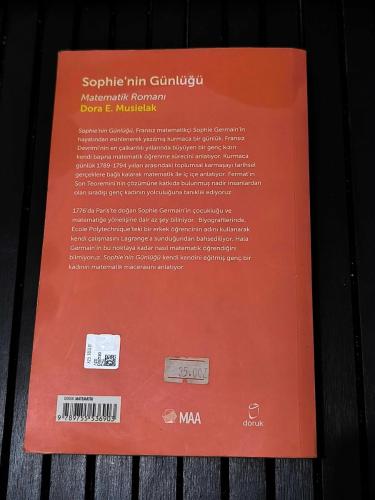 Sophie'nin Günlüğü - Matematik Romanı