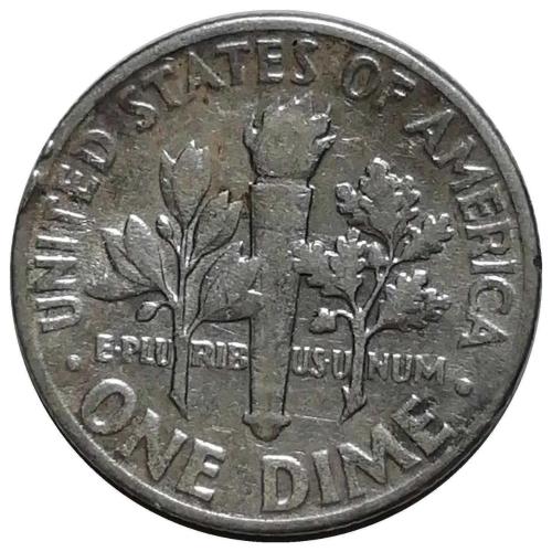 ABD 1951 Yılı 10 Cent Roosevelt ÇÇT
