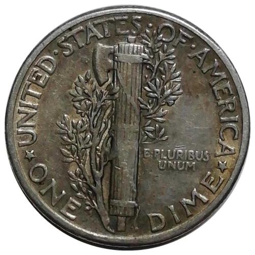 ABD 1944 Yılı 10 Cent Mercury ÇİLALTI