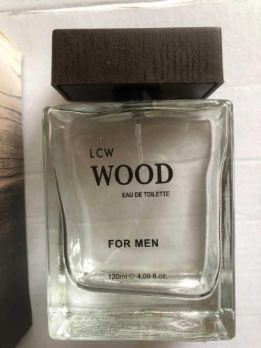 LCW wood boş parfüm şişe ve kutusu