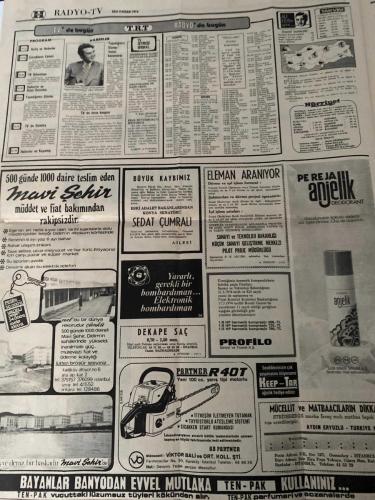 HÜRRİYET GAZETESİ - DOĞUM GÜNÜ HEDİYESİ (TURKISH NEWSPAPPER) - 9 NİSAN 1974 - SADECE DÖRT SAYFADIR -Cüneyt Arcayürek-Ecevit-Makarios-Üner Hatay-Fahri Korutürk-Erbakan-Necmettin Erbakan-Fehim Adak-Şeref Salonu-Sevim Tuna-Erol Büyükburç-Sedat Çumralı-Handan Andaç-Nemide Volkan-Hamdi Emeksiz-Talat Emeksiz-Cemil Emeksiz-Ali Emeksiz-Edip Nuri Ziya Ömer-Yakup Nevzat Hamdi-Veyfa G. Tepekioğlu-Dr. Osman-R. Mehmet-Fehmi Pazarcıklı-Sinan-Mehmet G. Atanlar-Şefak Aykaç-Talay Erker-Gündüz Kılıç-Rıdvan Yelken-Orhan Aldınç-Nevzat-Akay Akçay-Kuvvet dengesi süratle aleyhimize dönüyor-Dünyayı soğuyorlar-Hangi taşı kaldırsanız altından onlar çıkıyor-Atina Batı Almanya’dan tazminat alırken Makarios İngiltere’den 5 milyar üs kirası istedi-Ecevit Sessizliğimize bakıp aldanmasınlar-Daha önce verilen üs kiralarındaki Türk hakkı Rumlar tarafından yenildi-Erbakan Şeref Salonunda teşkilatın dertlerini dinledi-Yunan Silahlı Kuvvetlerinde izinler kalktı-Sevim Tuna sahneye at üzerinde çıktı-TV’de bugün-Radyo’da bug
