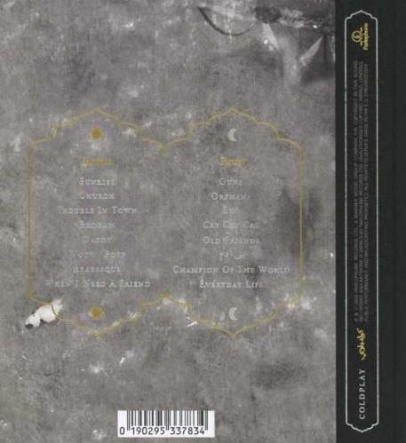 coldplay everyday life -cd-nadir-AMBALAJINDA CD