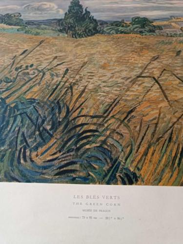 LES BLÉS VERTS  THE GREEN CORN  MUSÉE DE PRAGUE  ORIGINAL: 73 х 92 см  281