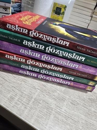 AŞKIN GÖZYAŞLARI 1-2-3(3 Kitap) Tebrizli Şems, Mevlana, Kimya Hatun