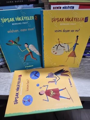 ŞİPŞAK HİKAYELER - 2 ANLATSAM, İNANIR MISIN? - 3 KİMİM BEN? - 4 SESİMİ DUYAN VAR MI? ( 3 KİTAP TAKIM)