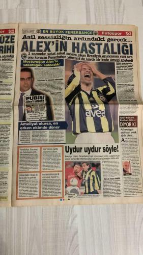 FOTOSPOR SPOR GAZETESİ - TURKISH NEWSPAPER - DOĞUM GÜNÜ HEDİYESİ  - EKSİKSİZ TAM TAKIM GAZETE - 7 MART 2007 ÇARŞAMBA   KADİR BAYRAKTAR - YAKUP SEVİNDİK - VOLKAN DEMİREL - RÜŞTÜ REÇBER - NAZMİ ALKIŞ - ALTAN KIZILTAN - HAMZA ÖZALKUŞ - H. GÖKHAN ABDİK - SEZGİN GELMEZ - AZİZ YILDIRIM - SEKİP MOSTUROĞLU - TEVFİK YENER - HAYRİ ÜLGEN - YENER (YAZAR) - UMUT BULUT - BURHAN USLU - JUAN FIGGER - LUGANO - MURAT BALL - AHMET ÇAKAR - GÜRCAN BİLGİÇ - APPİAH - MEHMET AURELIO  VOLKAN’IN İMZASI - ASLAN’DA AF - ALEX’İN ACI SIRRI - REKORTMEN TAHMİNCİLER - SERVET İMZA ATIYOR - TIGANA RICO’YU ÖVDÜ - KARADENİZ TSUNAMİSİ - BEŞİKTAŞ’LA HESAP - FORTİS KURASINDAN DERBİ - AT YARIŞINDA İMPARATOR - EN BÜYÜK FENERBAHÇE - ALEX’İN HASTALIĞI - PUBİS SENDROMU - LUGANO İDDİASI - VOLKAN BALL AÇIKLAMASI - AZİZ YILDIRIM SANTRA PROGRAMINDA - APPİAH PAS İSTATİSTİKLERİ  FENERBAHÇE - GALATASARAY - BEŞİKTAŞ - TRABZONSPOR - KAYSERİSPOR - KAYSERİ ERCİYESSPOR - SİVASSPOR - VESTEL MANİSASPOR - ANKARAGÜCÜ - ANKARASPOR - ÇAYKUR RİZESP