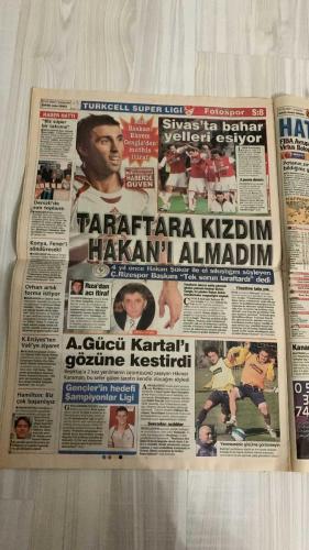 FOTOSPOR SPOR GAZETESİ - TURKISH NEWSPAPER - DOĞUM GÜNÜ HEDİYESİ  - EKSİKSİZ TAM TAKIM GAZETE - 7 MART 2007 ÇARŞAMBA   KADİR BAYRAKTAR - YAKUP SEVİNDİK - VOLKAN DEMİREL - RÜŞTÜ REÇBER - NAZMİ ALKIŞ - ALTAN KIZILTAN - HAMZA ÖZALKUŞ - H. GÖKHAN ABDİK - SEZGİN GELMEZ - AZİZ YILDIRIM - SEKİP MOSTUROĞLU - TEVFİK YENER - HAYRİ ÜLGEN - YENER (YAZAR) - UMUT BULUT - BURHAN USLU - JUAN FIGGER - LUGANO - MURAT BALL - AHMET ÇAKAR - GÜRCAN BİLGİÇ - APPİAH - MEHMET AURELIO  VOLKAN’IN İMZASI - ASLAN’DA AF - ALEX’İN ACI SIRRI - REKORTMEN TAHMİNCİLER - SERVET İMZA ATIYOR - TIGANA RICO’YU ÖVDÜ - KARADENİZ TSUNAMİSİ - BEŞİKTAŞ’LA HESAP - FORTİS KURASINDAN DERBİ - AT YARIŞINDA İMPARATOR - EN BÜYÜK FENERBAHÇE - ALEX’İN HASTALIĞI - PUBİS SENDROMU - LUGANO İDDİASI - VOLKAN BALL AÇIKLAMASI - AZİZ YILDIRIM SANTRA PROGRAMINDA - APPİAH PAS İSTATİSTİKLERİ  FENERBAHÇE - GALATASARAY - BEŞİKTAŞ - TRABZONSPOR - KAYSERİSPOR - KAYSERİ ERCİYESSPOR - SİVASSPOR - VESTEL MANİSASPOR - ANKARAGÜCÜ - ANKARASPOR - ÇAYKUR RİZESP
