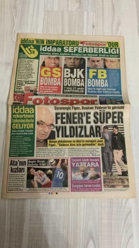 FOTOSPOR SPOR GAZETESİ - TURKISH NEWSPAPER - DOĞUM GÜNÜ HEDİYESİ  - EKSİKSİZ TAM TAKIM GAZETE - 7 MART 2007 ÇARŞAMBA   TEVFİK YENER - AZİZ YILDIRIM - JUAN FIGER - ALEX DE SOUZA - UMUT BULUT - NURİ ALBAYRAK - HAKAN ŞÜKÜR - ERİK GERETS - SONG - HASAN ŞAŞ - ERDAL KESER - INAMOTO - AHMED HASSAN - NACİ ÖZKAYA - NECATİ ATEŞ - SEMİH HAZNEDAROĞLU - ADNAN POLAT - ŞÜKRÜ ERGÜN - ALİ GÜRSEY - CELAL GÜRCAN - ADNAN SEZGİN - ERSUN YANAL  İDDAA SEFERBERLİĞİ - SONG’UN FENER’LE GÖRÜŞMESİ - 7 MAÇ 21 PUAN - BOMBA GELİŞMELER - ALEX’LE İLGİLİ SON NOKTA - FENER’E SÜPER YILDIZLAR - DÜNYA KADINLAR GÜNÜ - TSUNAMİ İÇİNDE TSUNAMİ YATTARA - ŞAMPİYON TAKIMI KURDUK - SIRASI MI ŞİMDİ - KRAL HAKAN FORMA İSTEDİ - GERETS KÜSKÜNLERLE - INAMOTO’YA TEKLİF - SEYRANTEPE İDDİASI - NACİ ÖZKAYA VEFAT - ASLAN’IN YILDIZLARI - SONG FENER FLÖRTÜ - DERBİ ÖNCESİ NECATİ’DEN MESAJ - YÖNETİMDE KRİZ - YANAL İDDİASI  FENERBAHÇE - GALATASARAY - BEŞİKTAŞ - TRABZONSPOR - KAYSERİSPOR - KAYSERİ ERCİYESSPOR - SİVASSPOR - VESTEL MANİSASPOR - ANK