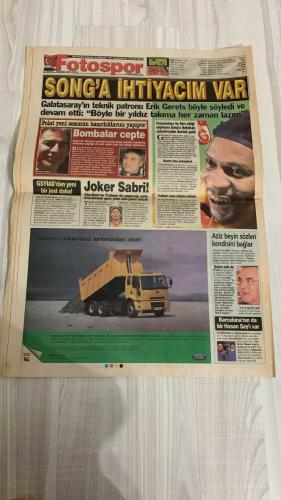 FOTOSPOR SPOR GAZETESİ - TURKISH NEWSPAPER - DOĞUM GÜNÜ HEDİYESİ  - EKSİKSİZ TAM TAKIM GAZETE - 9 MART 2007 CUMA   AZİZ YILDIRIM - RASİM EPLİ - ÖZGÜR ÖZAL - ALİ KEMAL DENİZCİ - ERİK GERETS - SONG - ADNAN POLAT - ADNAN SEZGİN - ERSUN YANAL - SABRİ SARIOĞLU - ÖZHAN CANAYDIN - HASAN ŞAŞ - NACİ ÖZKAYA  İDDAA MÜJDESİ - PARA BU HAFTA - FENER’İN PATRONU TARAFTAR - KARTAL’IN YILDIZ AVI - BORDO MAVİ KEFENİM OLSUN - DERBİNİN ŞİFRESİ GÖKDENİZ & CEYHUN - YENİLGİSİZ GALATASARAY - SONGSUZ OLMAZ - BOMBALAR CEPTE - GSYİAD’DAN JEST - SABRİ JOKER OLDU - SEYRANTEPE İDDİASI - NACİ ÖZKAYA VEFAT - CANAYDIN’DAN YANIT - BARCELONA’NIN HASAN ŞAŞ’I  FENERBAHÇE - GALATASARAY - BEŞİKTAŞ - TRABZONSPOR - KAYSERİSPOR - KONYASPOR - GENÇLERBİRLİĞİ - BURSASPOR - SİVASSPOR - ANTALYASPOR - VESTEL MANİSASPOR - ANKARAGÜCÜ - ANKARASPOR - ÇAYKUR RİZESPOR - DENİZLİSPOR - KAYSERİ ERCİYESSPOR - YUNANİSTAN - NORVEÇ - KKTC - BARCELONA - LIVERPOOL - LEVERKUSEN - PSV