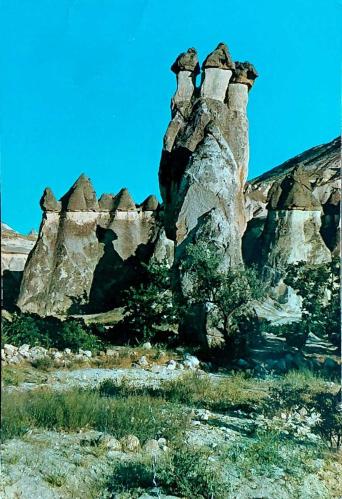 Kartpostal - AVANOS - Peri Bacaları