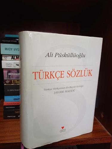 Türkçe Sözlük (Türkiye Türkçesinin Büyük Sözlüğü) 100.000 Madde  Ciltli Şömizli