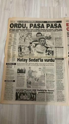 FOTOSPOR SPOR GAZETESİ - TURKISH NEWSPAPER - DOĞUM GÜNÜ HEDİYESİ  - EKSİKSİZ TAM TAKIM GAZETE -- 11 MART 2007 PAZAR   AURELIO - ALEX DE SOUZA - KEZMAN - TUNCAY ŞANLI - SERDAR - LUGANO - APPİAH - HÜSEYİN ÇAĞLAR - ERGUN HİÇYILMAZ - SİNAN ENGİN - ZAFER TUZUN - ONUR KAYADOR - ÖZCAN DAL - TURHAN SOFUOĞLU - YATTARA - UMUT BULUT - BÜLENT DEMİRLEK - ADNAN POLAT - ERİK GERETS - SONG - HASAN ŞAŞ - KUTLUALP - SAADETTİN SARAN - JUAN FIGER - AZİZ YILDIRIM  İDDAA CUMA BAŞLIYOR - EFSANE GERİ DÖNDÜ - FENERBAHÇE-KONYASPOR MAÇI - GALATASARAY-TRABZON KIRILMA NOKTASI - FIRTINA UMUT ÇOK FORMDA - YATTARA ŞOK ETTİ - ANKARA’DA KIRMIZI ALARM - ALEX SÖZ VERDİ - 12 MAÇ SONRA 2 GOL - GEÇ GELEN İTİRAF - 800 BİN DOLAR DAVASI - ALEX ÇOK DEĞERLİ - ŞAMPİYONLUK UFUKTA - TARAFTARLARA MÜJDE  FENERBAHÇE - GALATASARAY - BEŞİKTAŞ - TRABZONSPOR - KAYSERİSPOR - KONYASPOR - GENÇLERBİRLİĞİ - BURSASPOR - SİVASSPOR - ANTALYASPOR - VESTEL MANİSASPOR - ANKARAGÜCÜ - ANKARASPOR - ÇAYKUR RİZESPOR - DENİZLİSPOR - KAYSERİ ERCİYESSPOR -